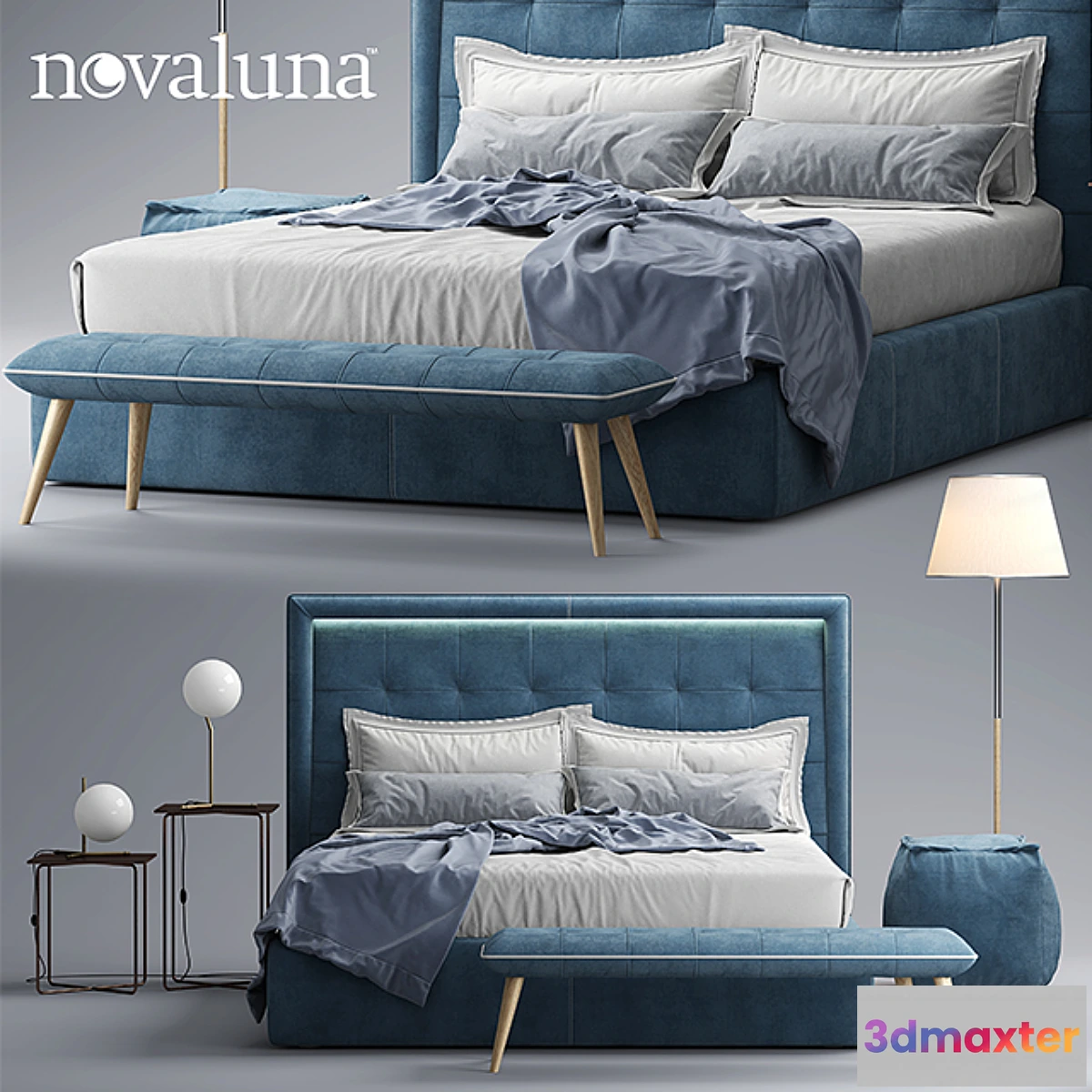 901326 - Bed Novaluna PRINCE - No.5
