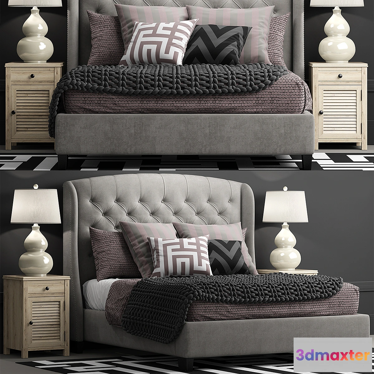 901366 - Bed Arched Queen - No.4