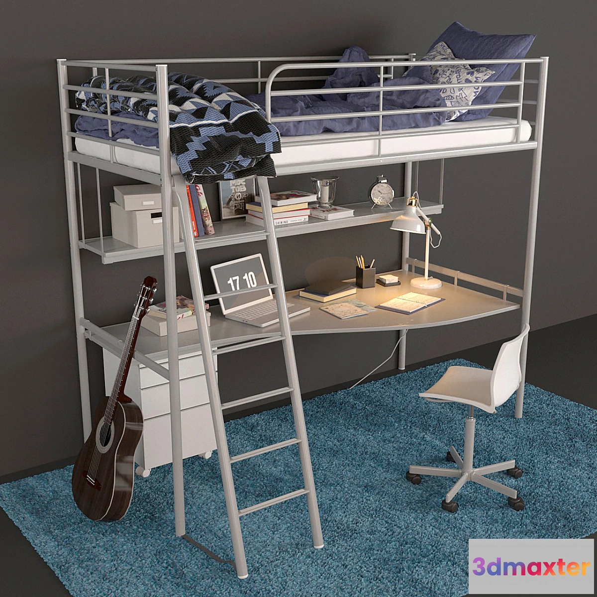 904360 - IKEA kids bed Svarta