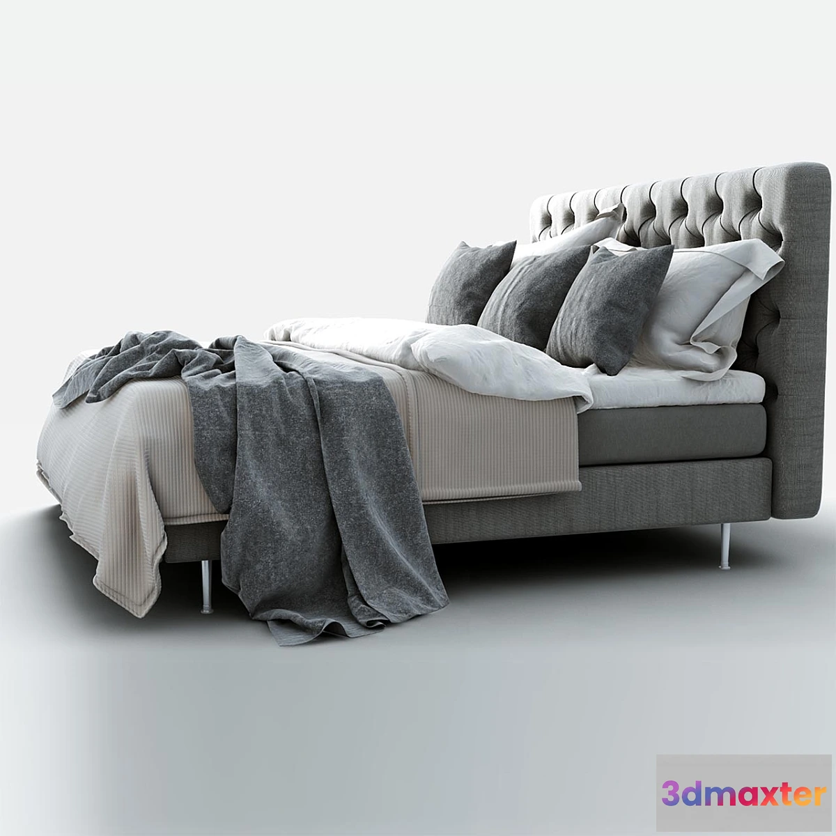 904544 - Modern Bed 2018 Set 01 - No.3