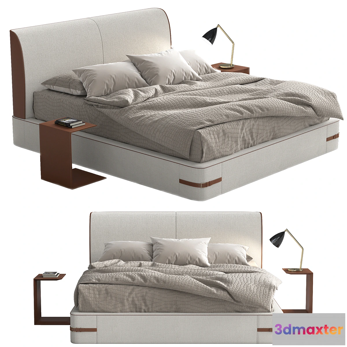 904614 - Bed Sebastian by Chaarme Letti - No.2