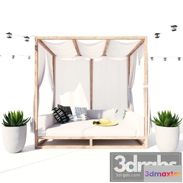 940136 - Aviara Canopy Day Bed