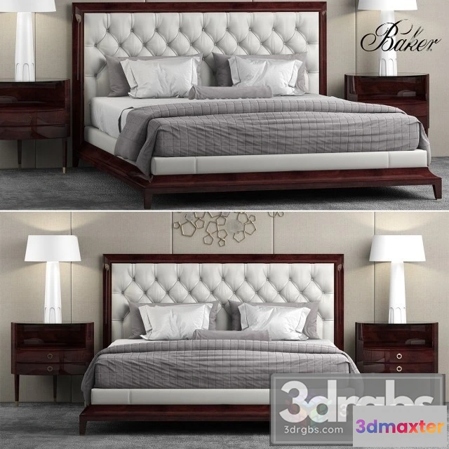 940188 - Baker Moderne Platform Bed