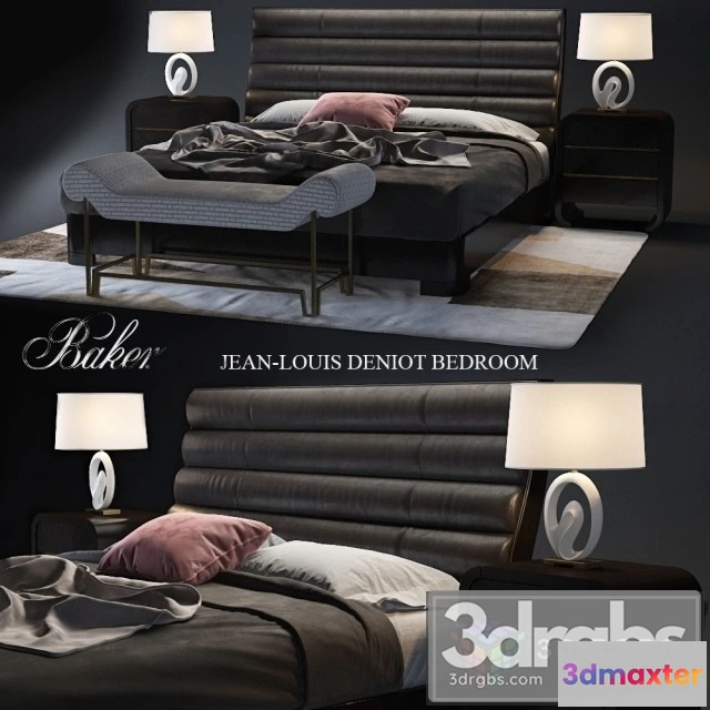 940190 - Baker Tashmarine Bed 3123K