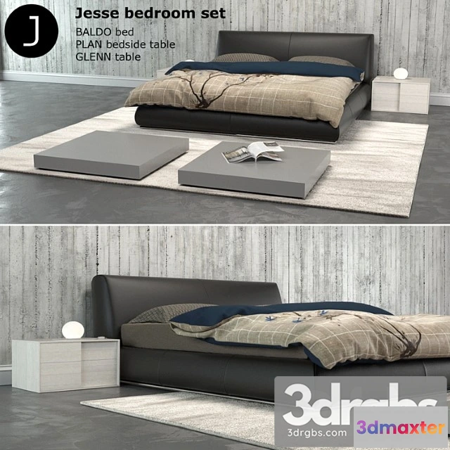 940196 - Baldo Bed Set 4