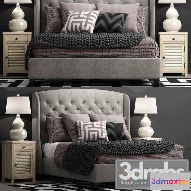 940224 - Bassett Arched Queen Bed