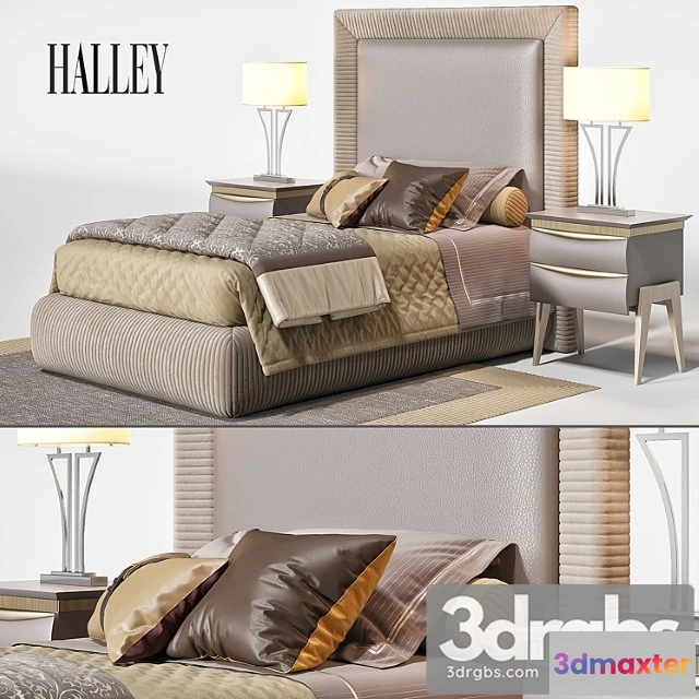 940356 - Bed Alex Halley J Collection
