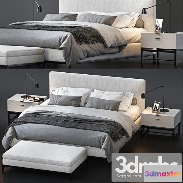 940464 - Bed by minotti 5 2