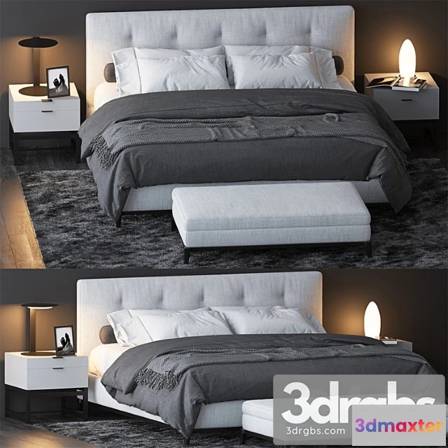 940468 - Bed by minotti 7 2