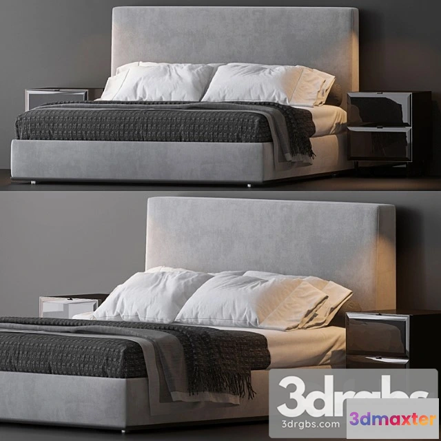 940470 - Bed by minotti 9 2