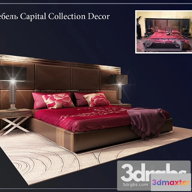 940520 - Bed Capital Collection Decor 1