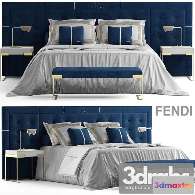 940612 - Bed fendi pincio bed 2