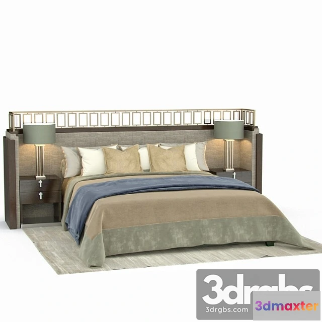 940692 - Bed In Contemporary Style Bed 1