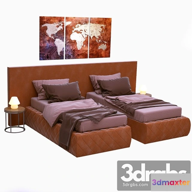 940768 - Bed Meridiani Tuyo Low Plain