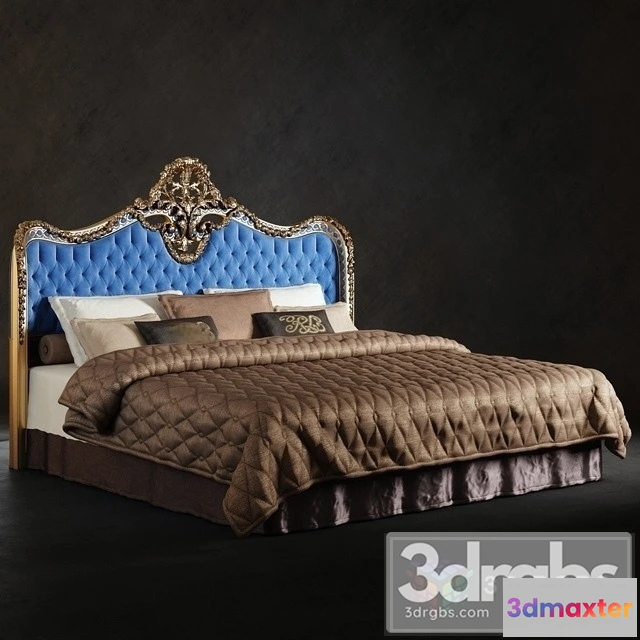 941002 - Bed With Oak Lucretia Heabord