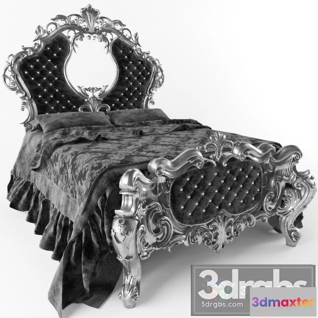 941130 - Black Classic Bed