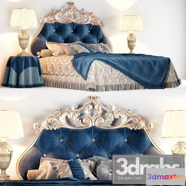 941234 - Bolzan Velvet Bed