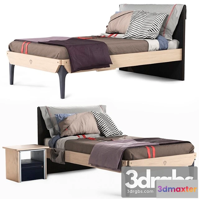 941506 - Cilek Jugendzimmer Trio Bett 2