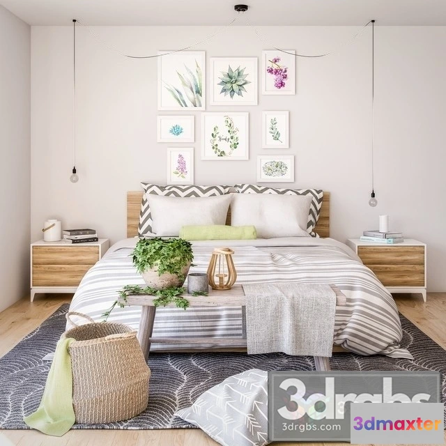 941652 - Decorative Bedroom Set 01