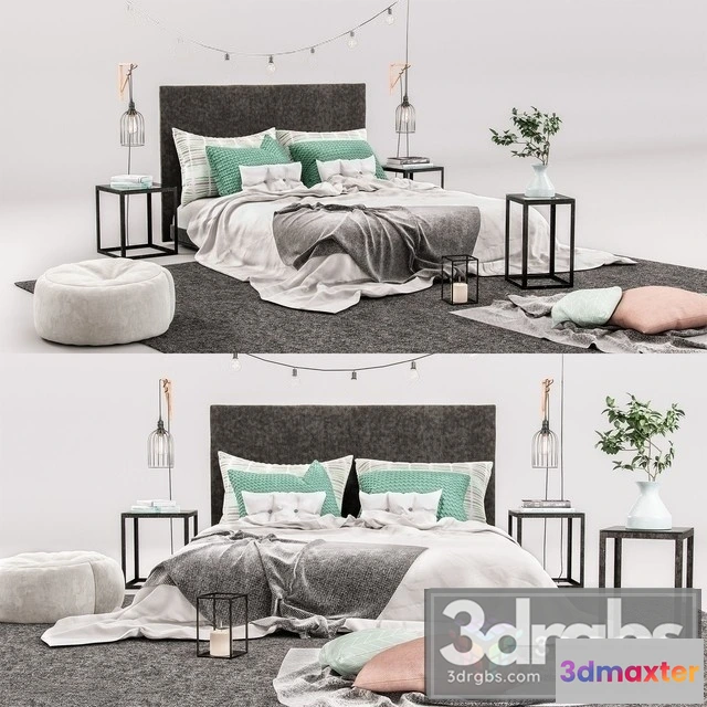 941654 - Decorative Bedroom Set 02