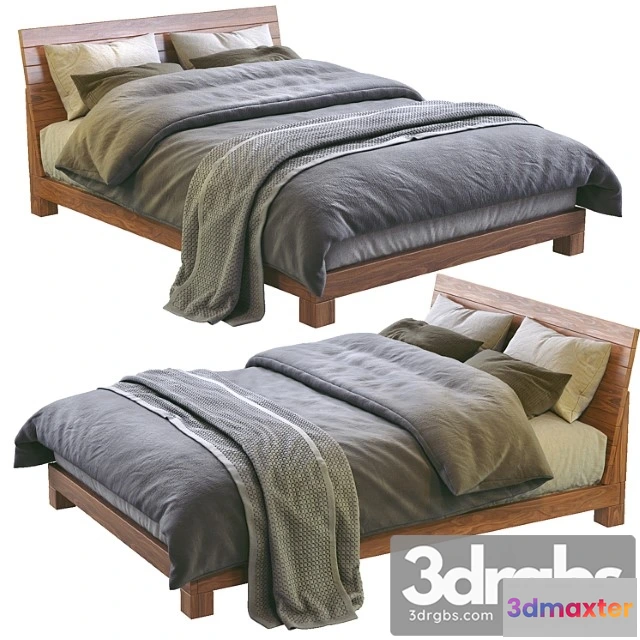 941768 - Dondra teak queen bed 2