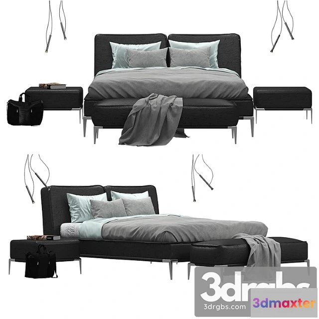 941860 - Elica Roche Bobois Bed Set 2