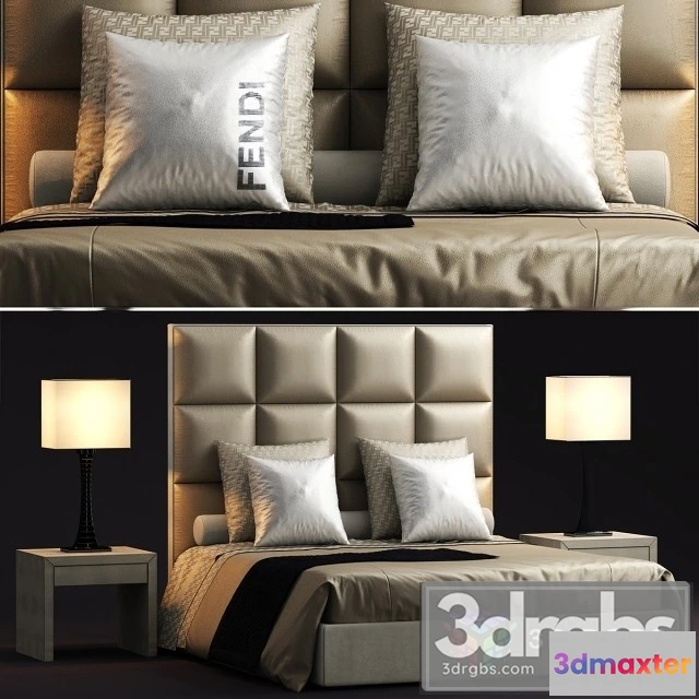 941962 - Fendi Casa Diamante Bed