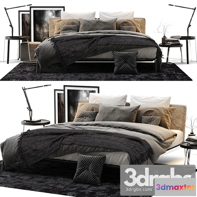 942040 - Flexform lifesteel bed 2