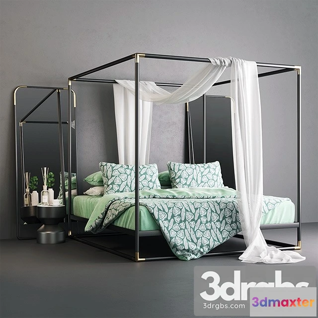 942166 - Frame Canopy Bed