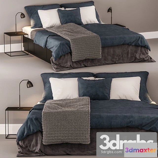 942434 - Ikea nordli bed double 2 2