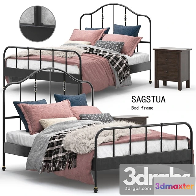 942450 - Ikea sagstua bed 2