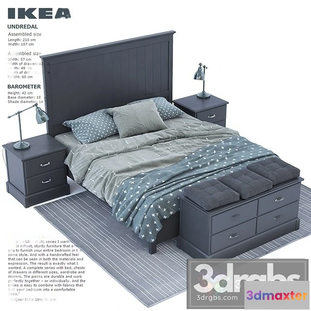 942486 - Ikea Undredal Bed