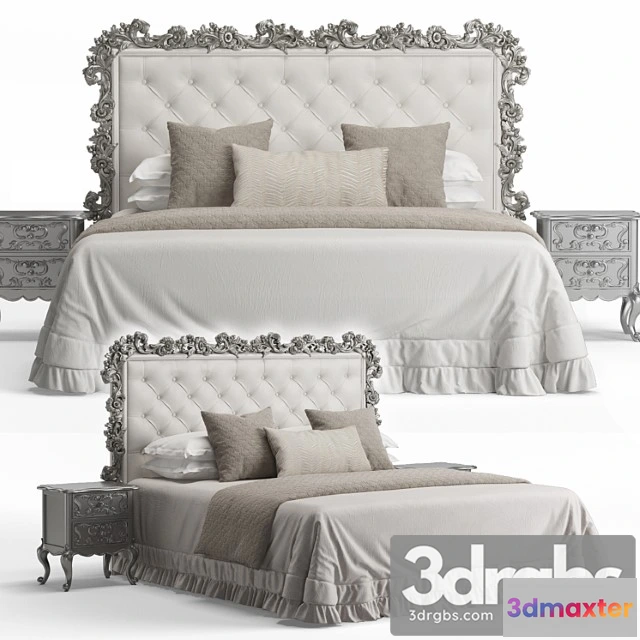 942510 - Italian Carved Bed