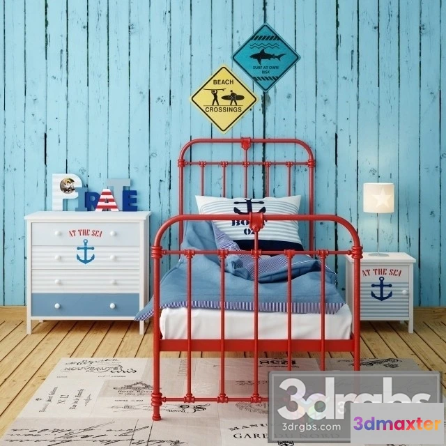 942814 - Maison Pirate Bed