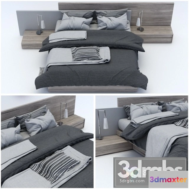 942898 - MDF Moderm Bed
