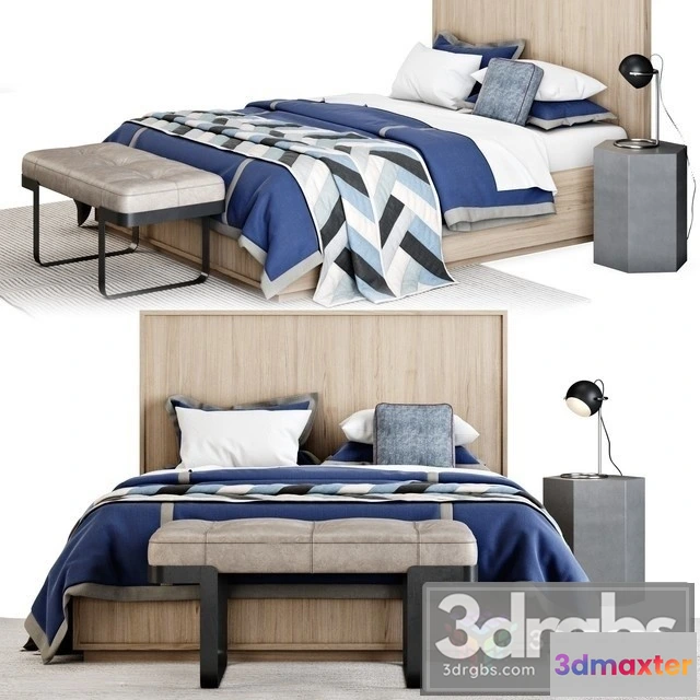 942910 - Meier Panel Bed