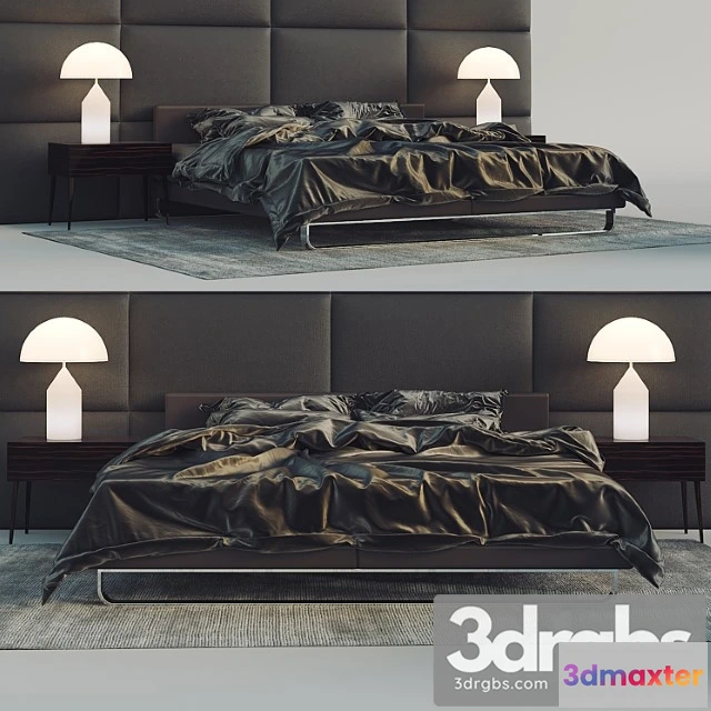 942912 - Men Black Bed
