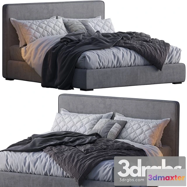 942926 - Meridiani bed stone plus 2