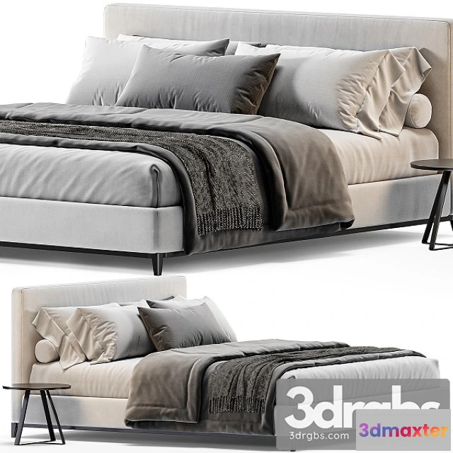 943016 - Minotti Andersen Bed 01