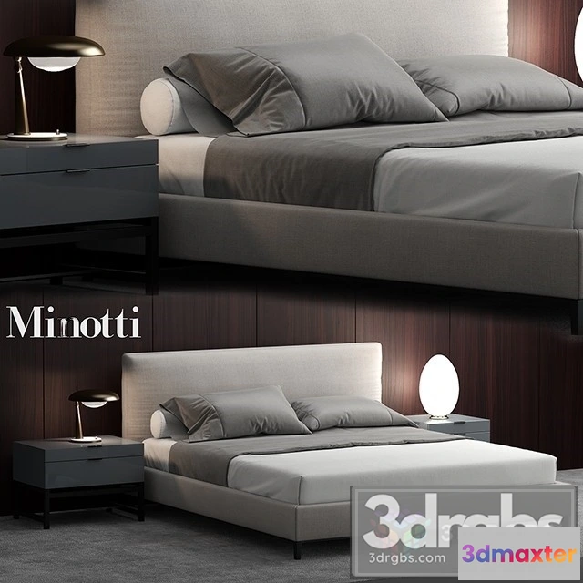 943026 - Minotti Andersen Bed