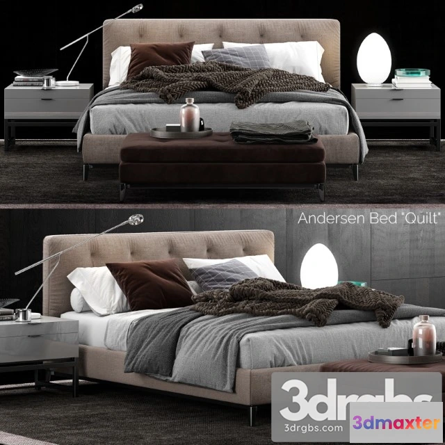 943034 - Minotti Andersen Quilt Bed
