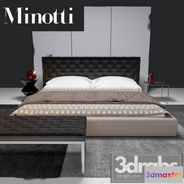 943044 - Minotti Bartlett Bed