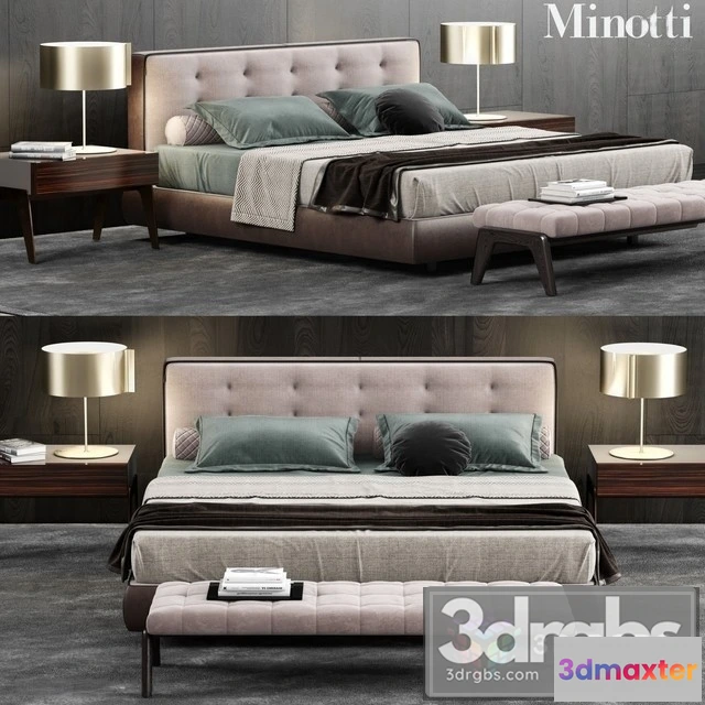 943054 - Minotti Bedford Bed