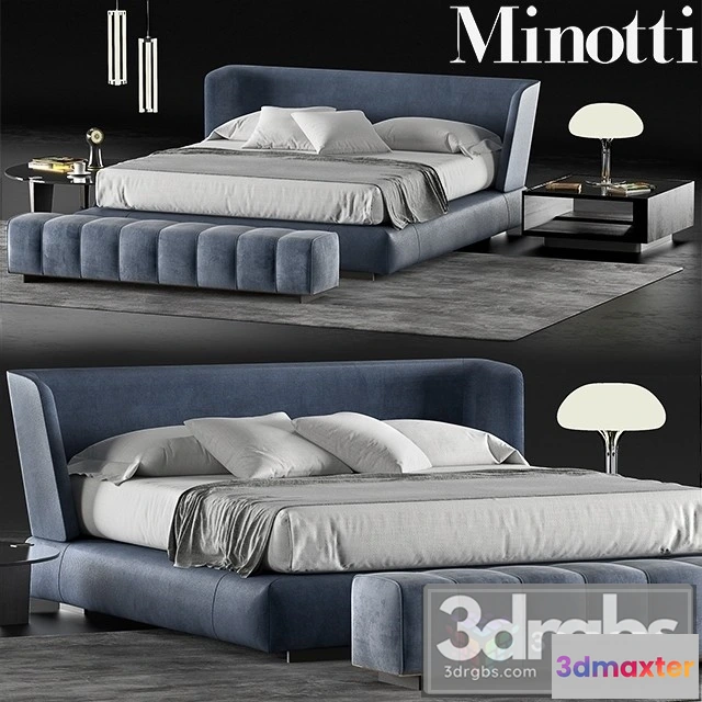 943064 - Minotti Creed Bed