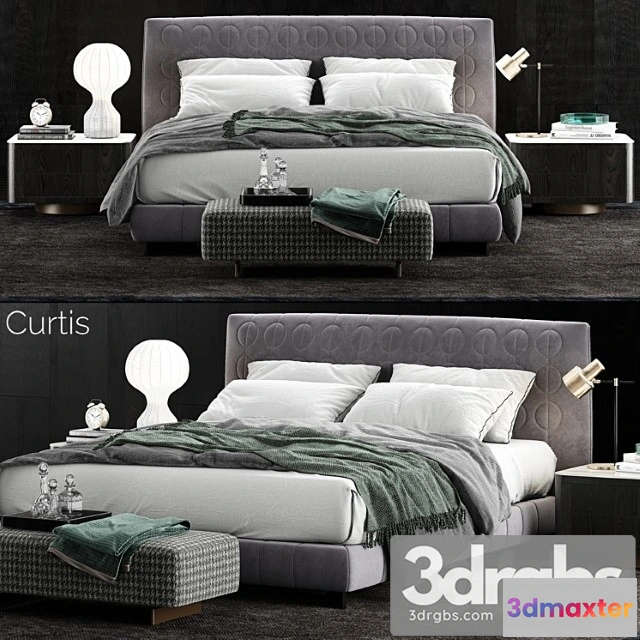 943072 - Minotti curtis bed 2 2