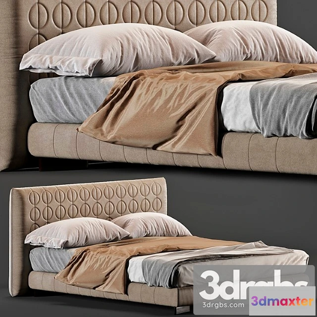 943074 - Minotti Curtis Bed 2
