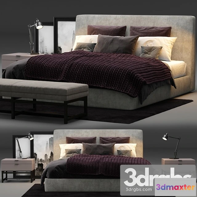 943090 - Minotti powell 121 bed 2