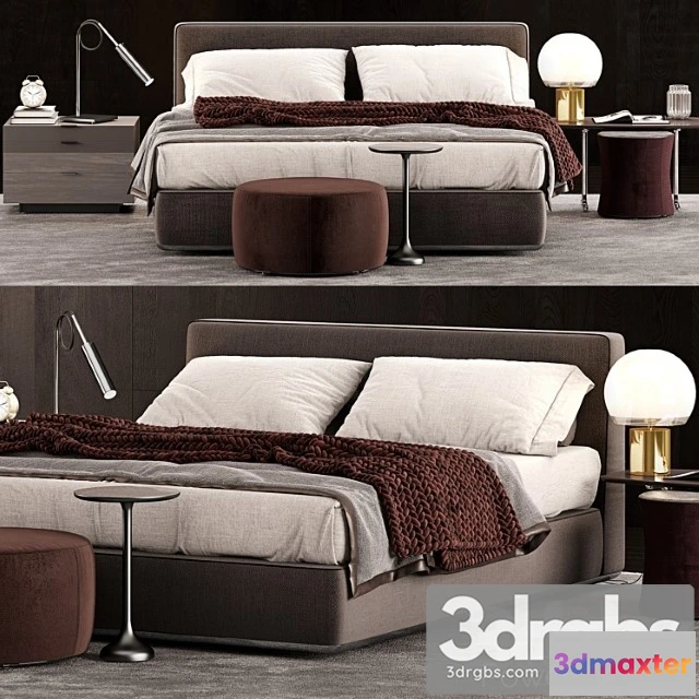 943094 - Minotti powell bed.94 2
