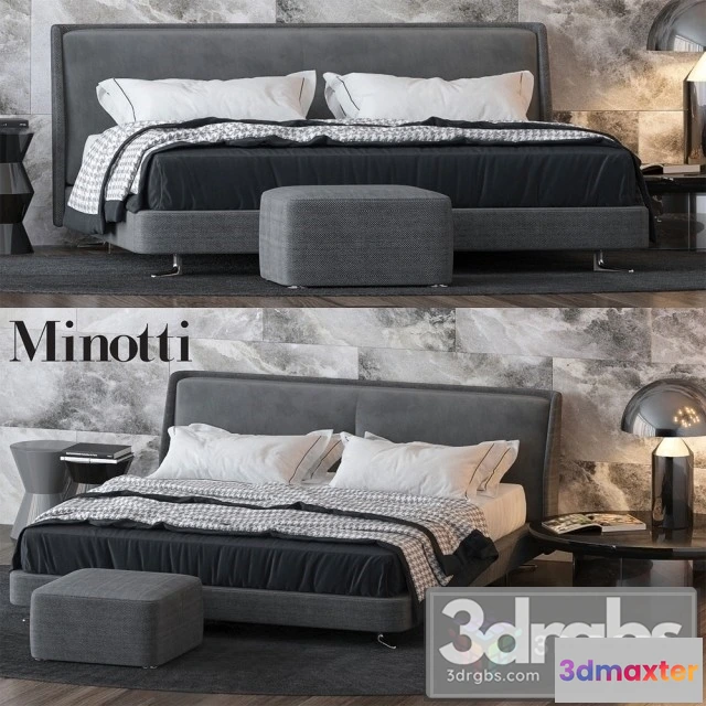 943106 - Minotti Spencer Bed 02