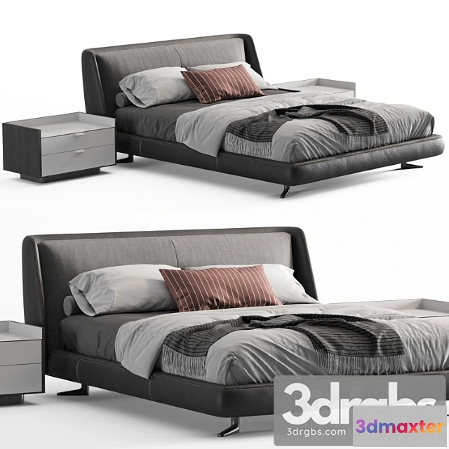 943112 - Minotti spencer bed 2 2